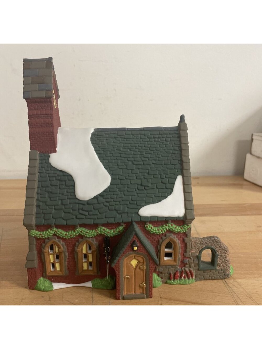 Dept 56 Dickens Heritage Village Collection Dudden Cross Church Retired #58343